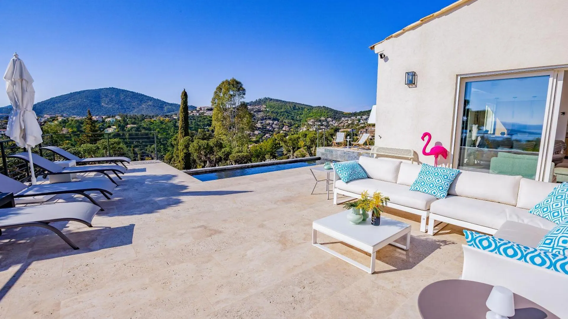 Magnifique Villa Piscine Chauffee, Climatisee, Vue Mer Sur レ・ズィサンブル