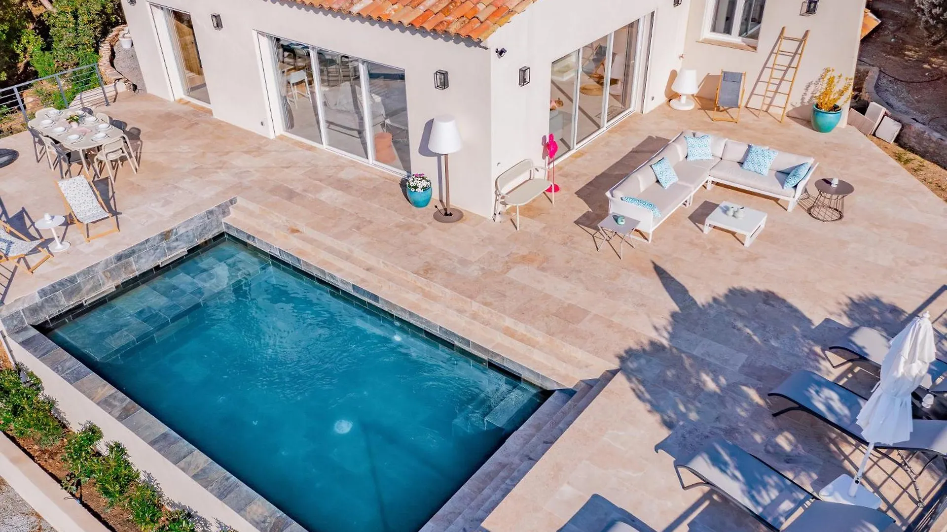Magnifique Villa Piscine Chauffee, Climatisee, Vue Mer Sur レ・ズィサンブル