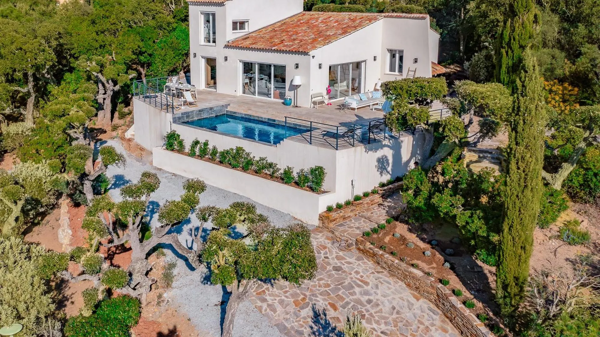 Magnifique Villa Piscine Chauffee, Climatisee, Vue Mer Sur レ・ズィサンブル