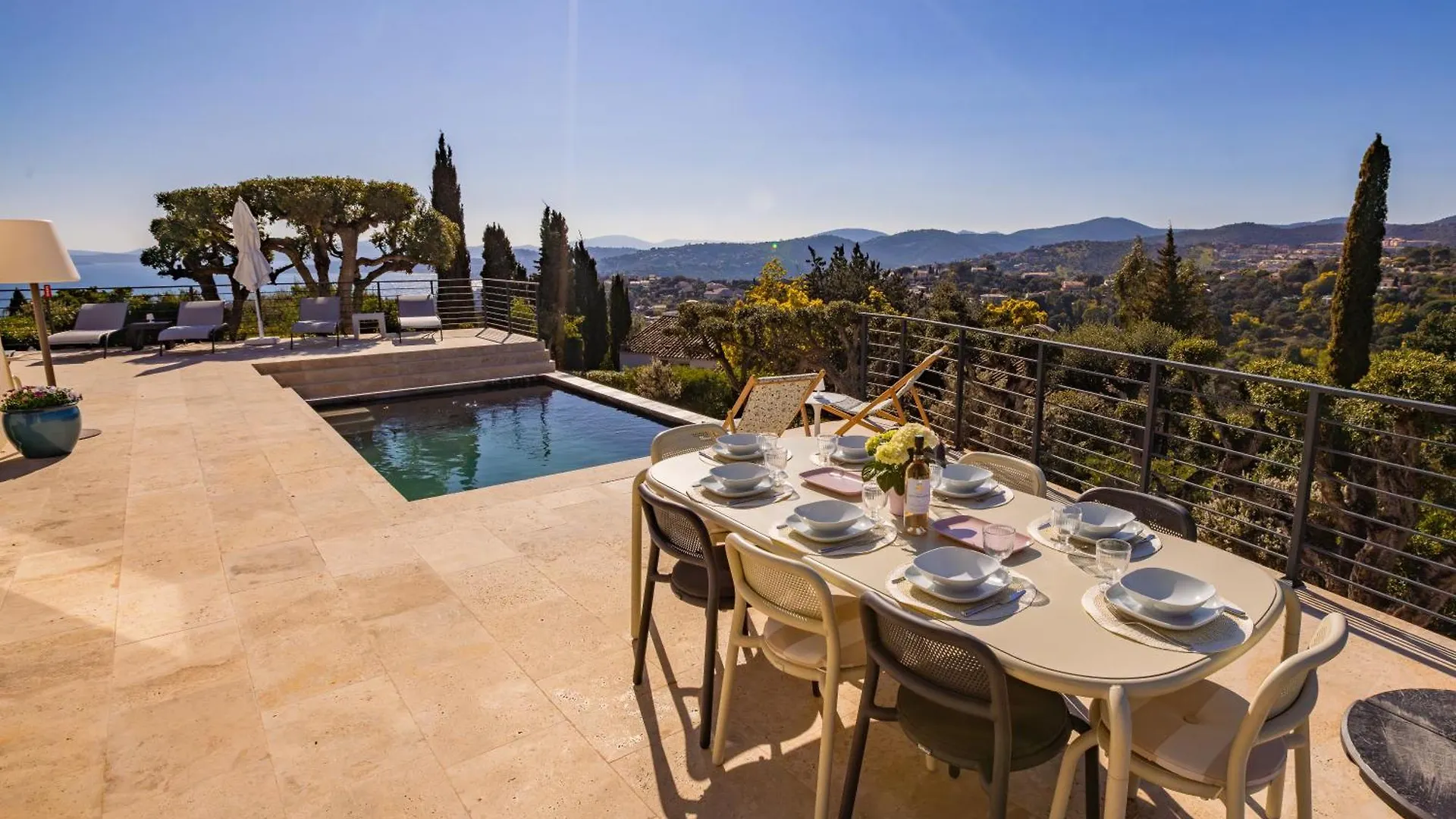 Magnifique Villa Piscine Chauffee, Climatisee, Vue Mer Sur レ・ズィサンブル 0*,